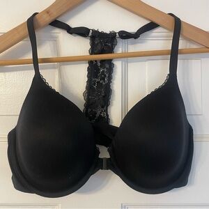 Victoria's Secret Black Lace Racerback Bra
